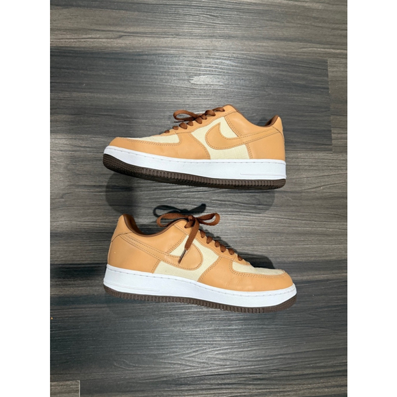 Men's Nike Air Force 1 Low Acorn Brown Size 8 Sneakers - Picture 3 of 10